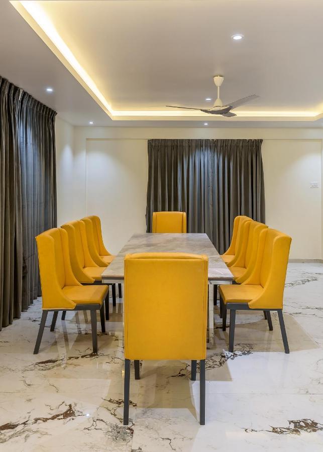 Saffronstays Palm Paradise, Kalyan Khadavli - Swimming Pool With Water Slides, Gazebo And Indoor Games Padghe Buitenkant foto